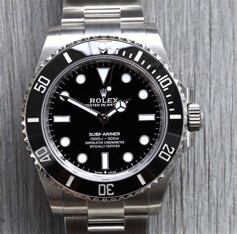 rolex sub no date on rubber|Rolex Submariner Guide – Watch Models & Straps .